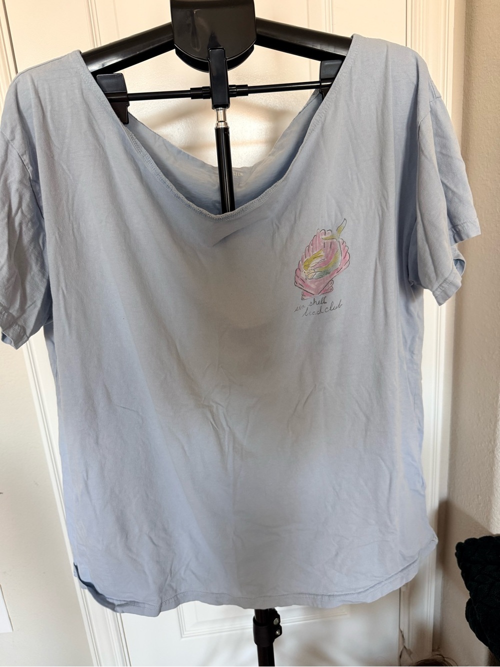 Hollister Off Shoulder XXL Tee